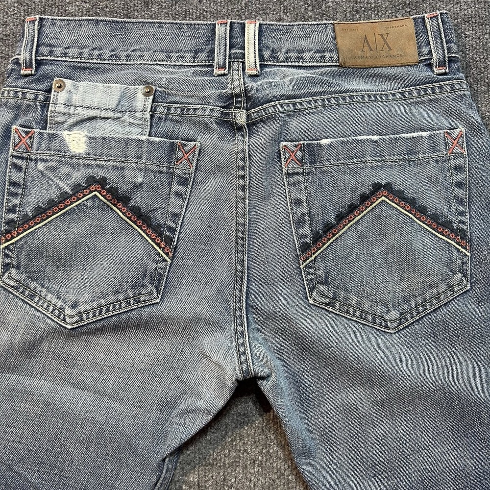 Armani Exchange Jeans Vintage Y2K  Mens Size 31 Short Made in USA
